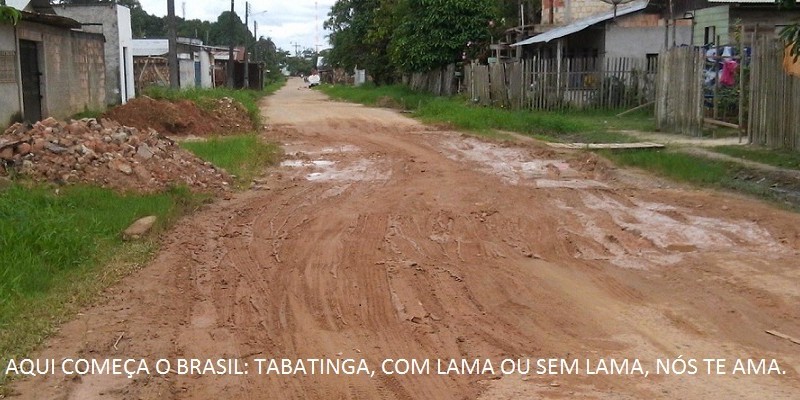 Aqui começa o Brasil: com ou sem lama, nós te ama 