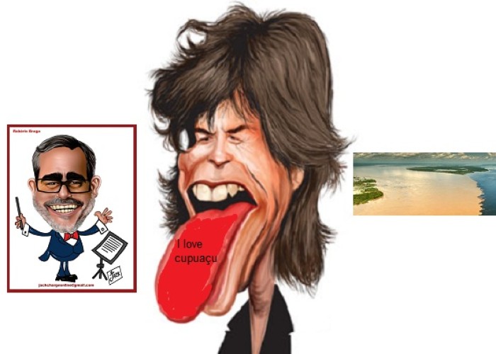 Mick Jagger em Manaus: o encontro com Berinho